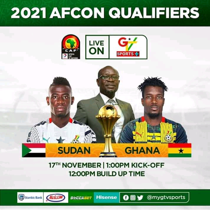 Sudan vrs Ghana: TV channels to telecast the match live