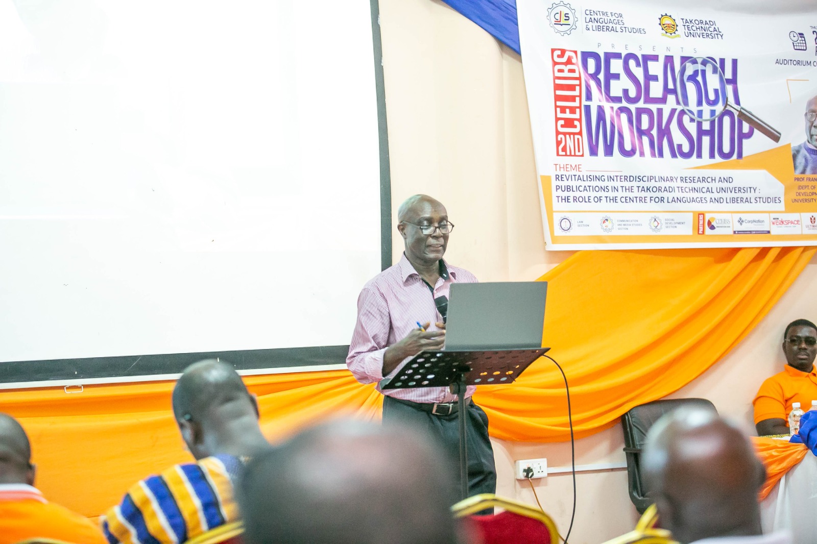 Professor Francis Enu-Kwesi - facilitator for the workshop