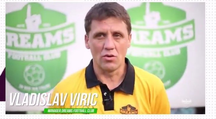 Dreams Fc Sack Coach Vladislav Viric