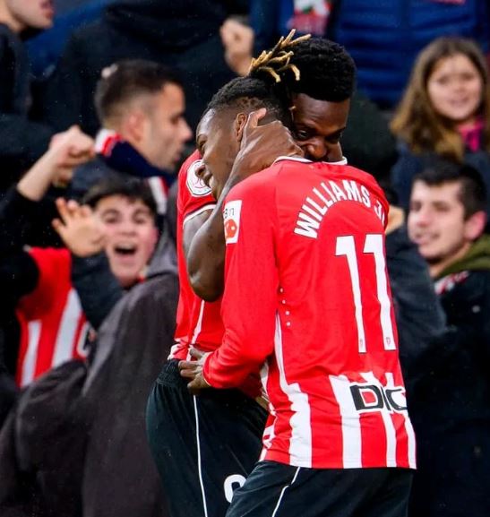 Iñaki Williams and brother dismantles Atlético Madrid to reach Copa Dey ...