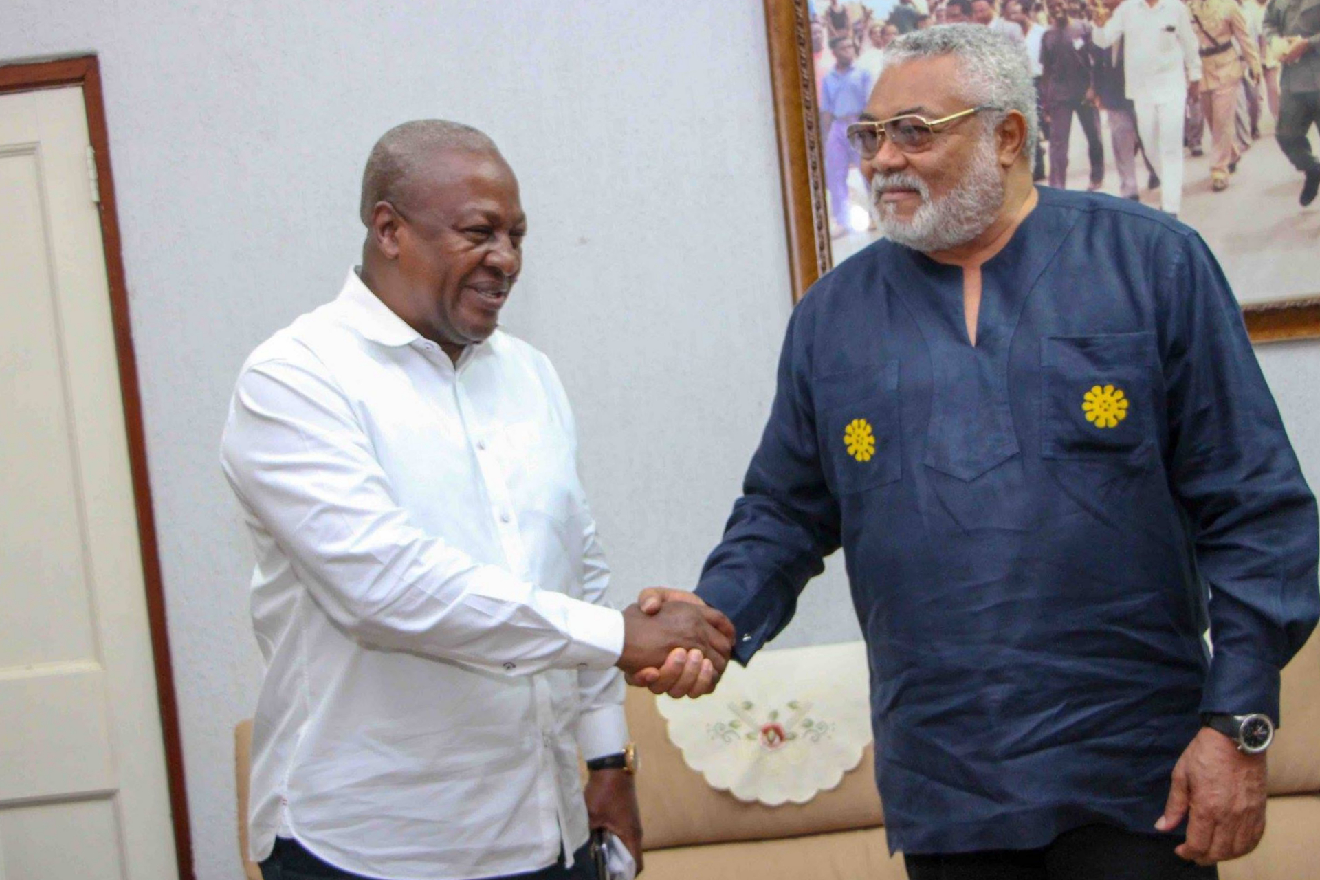 Your Contributions Will Never Be Forgotten - Mahama Mourns Rawlings